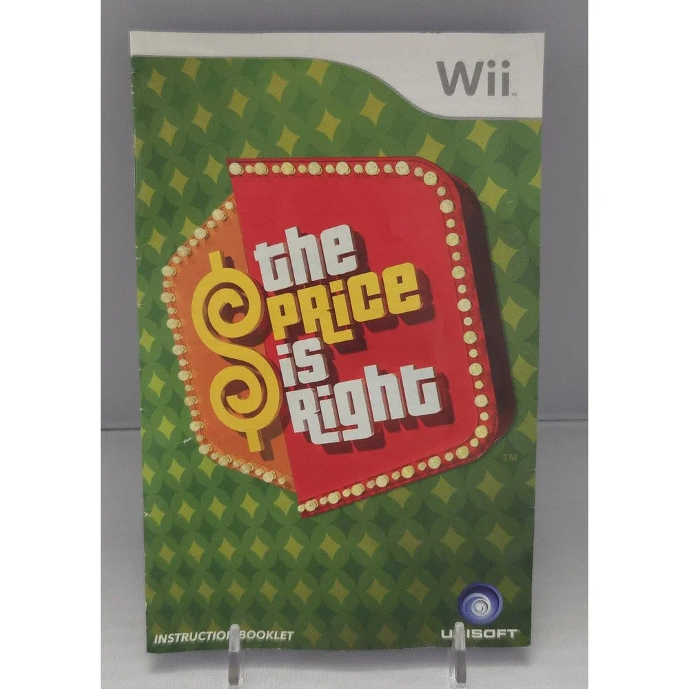 Nintendo Wii Game Show Bundle: Wheel Of Fortune & The Price Is Right‎ - Both CIB